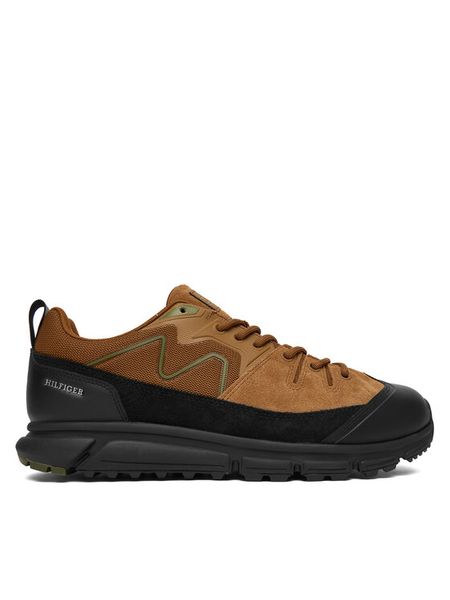 Tommy Hilfiger Sneakersy Outdoor Sneaker Tech Suede Wpm FM0FM05723 Brązowy. Brązowe buty sportowe casual Tommy Hilfiger, bez wzorów, ze skóry, bez zapięcia. Za 326.99 zł.