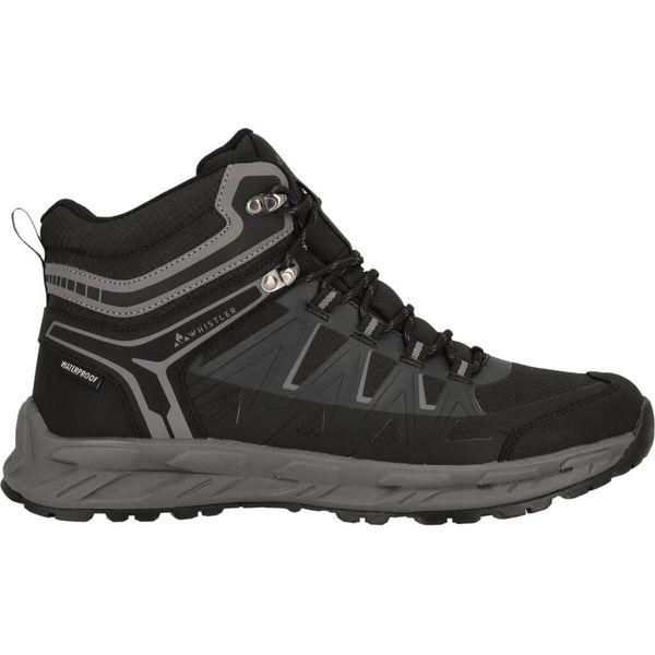 Buty trekkingowe Whistler Cardi. Czarne buty trekkingowe WHISTLER, bez wzorów, bez zapięcia. Za 297.50 zł.