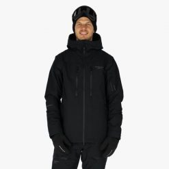 Kurtka narciarska męska Swedemount Freeride Jacket wodoodporna. Czarne kurtki narciarskie i snowboardowe SWEDEMOUNT, m, bez wzorów, narciarskie. W wyprzedaży za 809.99 zł.