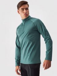 4F Podkoszulek termiczny w kolorze turkusowym rozmiar: L. Niebieskie bielizna termoaktywna 4F, l, bez wzorów, bez ramiączek. Za 87.40 zł.