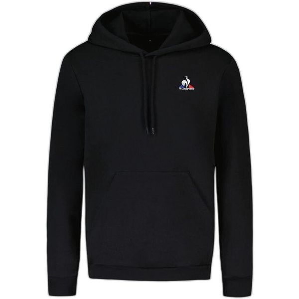 Bluza sportowa z kapturem męska ESS Hoody N°2 M. Czarne bluzy z kapturem le coq sportif, m, bez wzorów, z kapturem. Za 390.00 zł.