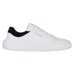 Buty do chodzenia męskie Skechers Cordova Classic Li. Białe buty sportowe casual Skechers, bez wzorów, z gumy, bez zapięcia. Za 364.00 zł.