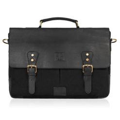 Zestaw czarny PAOLO PERUZZI portfel + torba GA472. Czarne portfele Paolo Peruzzi, bez wzorów, z bawełny. Za 379.99 zł.