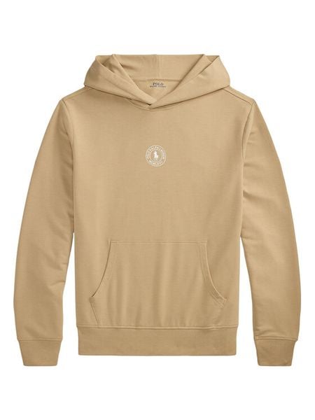 Polo Ralph Lauren Bluza 714P03152003 Beżowy Regular Fit. Brązowe bluzy Polo Ralph Lauren, l, bez wzorów, z wiskozy, bez kaptura. Za 399.99 zł.