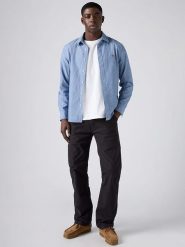 Levi's Dżinsy "505" - Regular fit - w kolorze czarnym rozmiar: W36/L30. Czarne jeansy Levi's®, l. Za 244.95 zł.