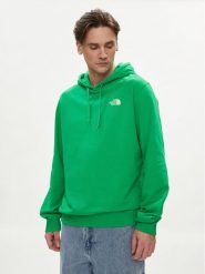 The North Face Bluza Seasonal Drew Peak NF0A2S57 Zielony Regular Fit. Zielone bluzy The North Face, m, bez wzorów, z bawełny, bez kaptura. Za 199.99 zł.