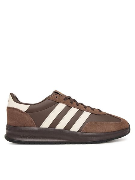Adidas Sneakersy Run 70S 2.0 Shoes KJ7187 Brązowy. Brązowe buty do biegania Adidas, bez wzorów, ze skóry, bez zapięcia. Za 299.99 zł.