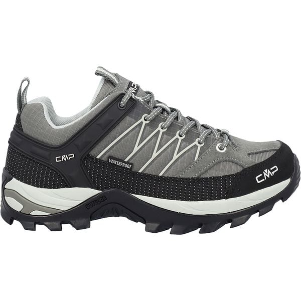 Buty trekkingowe damskie CMP Rigel Low wodoodporne. Zielone trapery CMP, z gumy, bez zapięcia. Za 449.99 zł.