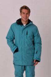Kurtka Yeh Man Teal. Niebieskie kurtki OOSC, xs, bez wzorów, z materiału, z kapturem. Za 1,710.99 zł.
