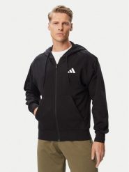 Adidas Bluza Feelcozy IA6045 Czarny Regular Fit. Czarne bluzy Adidas, l, bez wzorów, z syntetyku, bez kaptura. Za 239.99 zł.