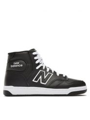 New Balance Sneakersy BB480COB Czarny. Czarne buty sportowe casual New Balance, bez wzorów, ze skóry, bez zapięcia. Za 489.99 zł.