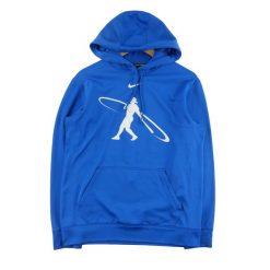 Second life - Męska Bluza z Kapturem Therma-Fit - Stan dobry. Niebieskie bluzy z kapturem Nike, m, bez wzorów, z kapturem. Za 105.71 zł.