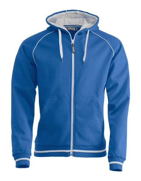 Clique Gerry - Bluza z kapturem unisex, dzianina strukturalna, szczotkowana w. Niebieskie bluzy z kapturem CLIQUE, m, bez wzorów, z bawełny, z kapturem. Za 273.81 zł.
