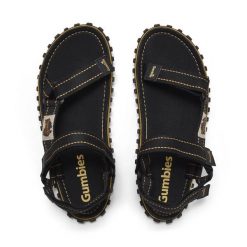 Sandały GUMBIES TRACKER SANDALS UNISEX. Czarne sandały Gumbies, bez zapięcia. Za 109.99 zł.