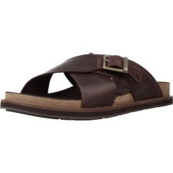 Sandały Timberland Model Amalfi Vibes Cross Sli Kolor Brązowy. Brązowe sandały Timberland, z materiału, bez zapięcia. Za 467.60 zł.