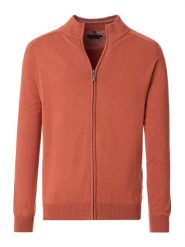 CASAMODA Kardigan w kolorze pomarańczowym rozmiar: M. Pomarańczowe swetry rozpinane CASAMODA, m, bez wzorów, z bawełny, bez kołnierzyka, bez ramiączek. Za 123.25 zł.