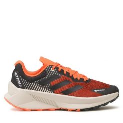 Buty do biegania adidas. Czarne buty do biegania Adidas, bez wzorów, z gore-texu, bez zapięcia, do biegania, adidas terrex, gore-tex. Za 559.99 zł.