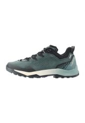 Półbuty LOWA LOWA EXPLORER GTX LO. Niebieskie eleganckie półbuty Lowa, bez wzorów, z materiału, bez obcasa, bez zapięcia. Za 995.45 zł.