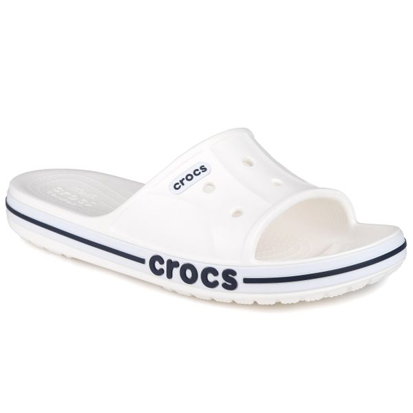 Klapki męskie basenowe Crocs BAYABAND SLIDE. Białe klapki Crocs. Za 129.00 zł.