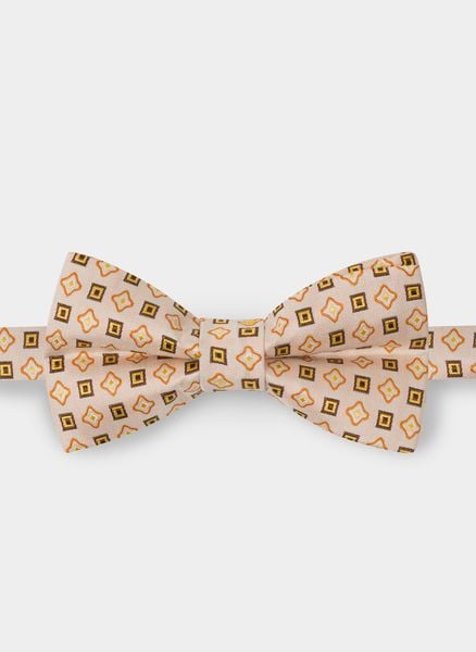 PAKO LORENTE – Mucha męska beżowa P22SF-MX-008-E-0. Brązowe krawaty i muchy Pako Lorente, bez wzorów. Za 14.99 zł.