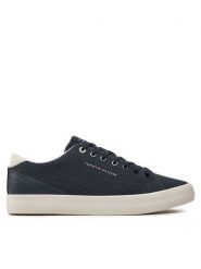 Tommy Hilfiger Tenisówki Th Hi Vulc Low Summer Cvs FM0FM05056 Granatowy. Niebieskie trampki Tommy Hilfiger, m, bez wzorów, bez zapięcia. Za 229.99 zł.