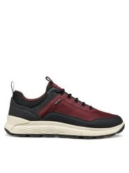 Geox Sneakersy U Spherica 4X4 B Abx U56FDA 0119J C7011 Bordowy. Czerwone buty sportowe casual Geox, bez wzorów, z materiału, bez zapięcia. Za 439.99 zł.
