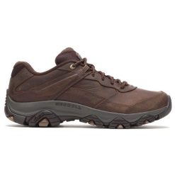 Buty Trekkingowe Męskie Merrell Moab Adventure 3. Brązowe buty turystyczne Merrell, bez wzorów, bez zapięcia, trekkingowe. Za 649.99 zł.