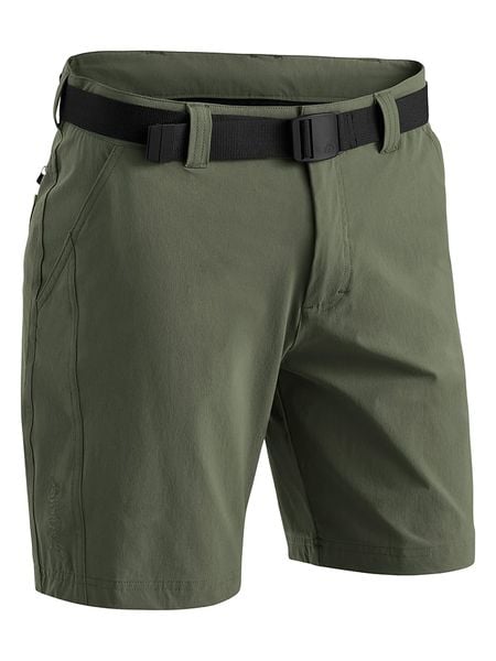 Maier Sports Szorty funkcyjne "Nil" w kolorze khaki rozmiar: 50. Brązowe szorty Maier Sports, bez wzorów, z materiału. Za 179.64 zł.