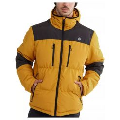 Kurtka męska Fundango Navarro Padded. Żółte kurtki Fundango, m, bez wzorów, bez kaptura. Za 399.90 zł.