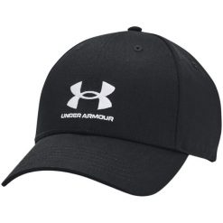 1381645 Czapka Z Daszkiem. Czarne czapki z daszkiem Under Armour, bez wzorów. Za 159.99 zł.
