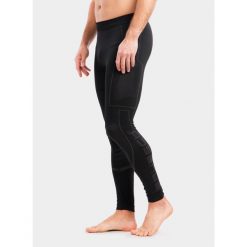 Legginsy termoaktywne męskie Brubeck Cooler. Czarne bielizna termoaktywna Brubeck, m, bez wzorów, rowerowe. Za 125.99 zł.