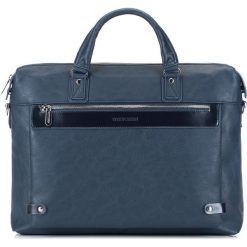Torba na laptopa. Niebieskie torby na laptopa Wittchen. W wyprzedaży za 179.90 zł.