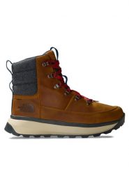 The North Face Trapery Bergen Leather Wp NF0A8A9M8O11 Brązowy. Brązowe trapery The North Face, z nubiku, bez zapięcia. Za 604.69 zł.