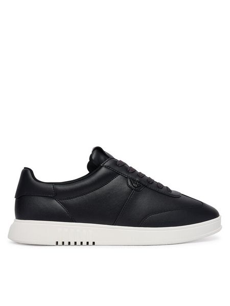 Emporio Armani Sneakersy EM003062 AF20004 UC001 Czarny. Czarne buty sportowe casual Emporio Armani, bez wzorów, ze skóry, bez zapięcia. Za 734.99 zł.
