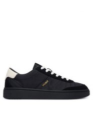 HUGO Sneakersy Neston 50569004 Czarny. Czarne buty sportowe casual Hugo, bez wzorów, z materiału, bez zapięcia. Za 594.99 zł.