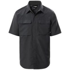 Koszula turystyczna męska The North Face M Sequoia. Szare koszule The North Face, m, bez wzorów, bez kołnierzyka, bez ramiączek. Za 295.00 zł.