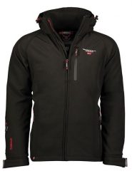 Geographical Norway Kurtka softshellowa "Taboo" w kolorze czarnym rozmiar: S. Czarne kurtki outdoor i hardshell Geographical Norway, s, bez wzorów, bez kaptura. Za 180.06 zł.