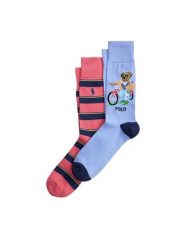 Polo Ralph Lauren Skarpety długie 449P11952001 Kolorowy. Skarpety Polo Ralph Lauren, bez wzorów, z bawełny. Za 159.99 zł.