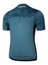 Protective Koszulka kolarska "Scotch" w kolorze morskim rozmiar: S. Zielone t-shirty sportowe Protective, bez wzorów, z materiału, bez ramiączek, rowerowe. Za 109.52 zł.