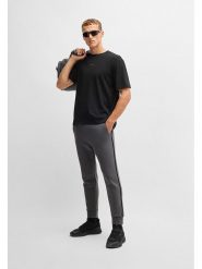 Hugo Boss Koszulka w kolorze czarnym rozmiar: L. Czarne bezrękawniki HUGO BOSS, l, bez wzorów, z bawełny, bez kołnierzyka, bez ramiączek. Za 157.99 zł.