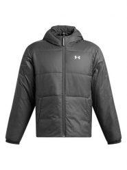 Under Armour Kurtka pikowana w kolorze antracytowym rozmiar: S. Czarne kurtki Under Armour, s, bez wzorów, bez kaptura. Za 255.94 zł.