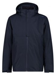 CMP Kurtka funkcyjna 3w1 w kolorze granatowym rozmiar: 46. Niebieskie kurtki outdoor i hardshell CMP, bez wzorów, z materiału, bez kaptura. Za 254.32 zł.