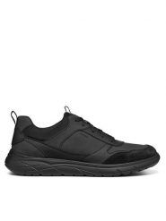 Geox Sneakersy U Portello U46E1A 0BCEK C9999 Czarny. Czarne buty sportowe casual Geox, bez wzorów, z materiału, bez zapięcia. Za 299.99 zł.