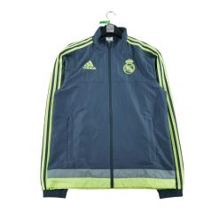 Second life - Kurtka męska Adidas Real Madrid F.C - Stan bardzo dobry. Szare kurtki Adidas, l, bez wzorów, bez kaptura. Za 119.24 zł.