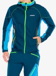 Bluza z kapturem męska Crazy Pull Pegasus. Zielone bluzy z kapturem Crazy, m, bez wzorów, z materiału, z kapturem. Za 582.99 zł.