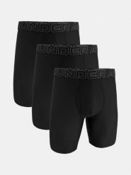 Bokserki męskie Under Armour M Perf Tech Mesh 9in Mix Mix, 3-pak. Czarne bokserki Under Armour, m, bez wzorów, z materiału. Za 229.99 zł.