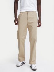 Blend Spodnie materiałowe 20716614 Beżowy Straight Fit. Brązowe spodnie materiałowe Blend, m, bez wzorów, z bawełny. Za 149.99 zł.