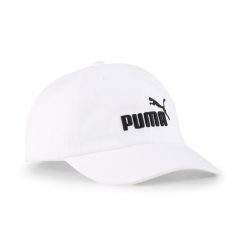 Czapka z daszkiem z logo No. 1 ESS PUMA White. Białe czapki z daszkiem Puma, bez wzorów. Za 49.99 zł.