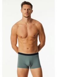 Schiesser Bokserki w kolorze zielonym rozmiar: XXL. Zielone bokserki Schiesser, xxl, bez wzorów. Za 56.99 zł.