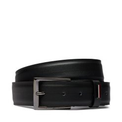 Pasek Męski Tommy Hilfiger. Czarne paski Tommy Hilfiger, bez wzorów. Za 179.99 zł.